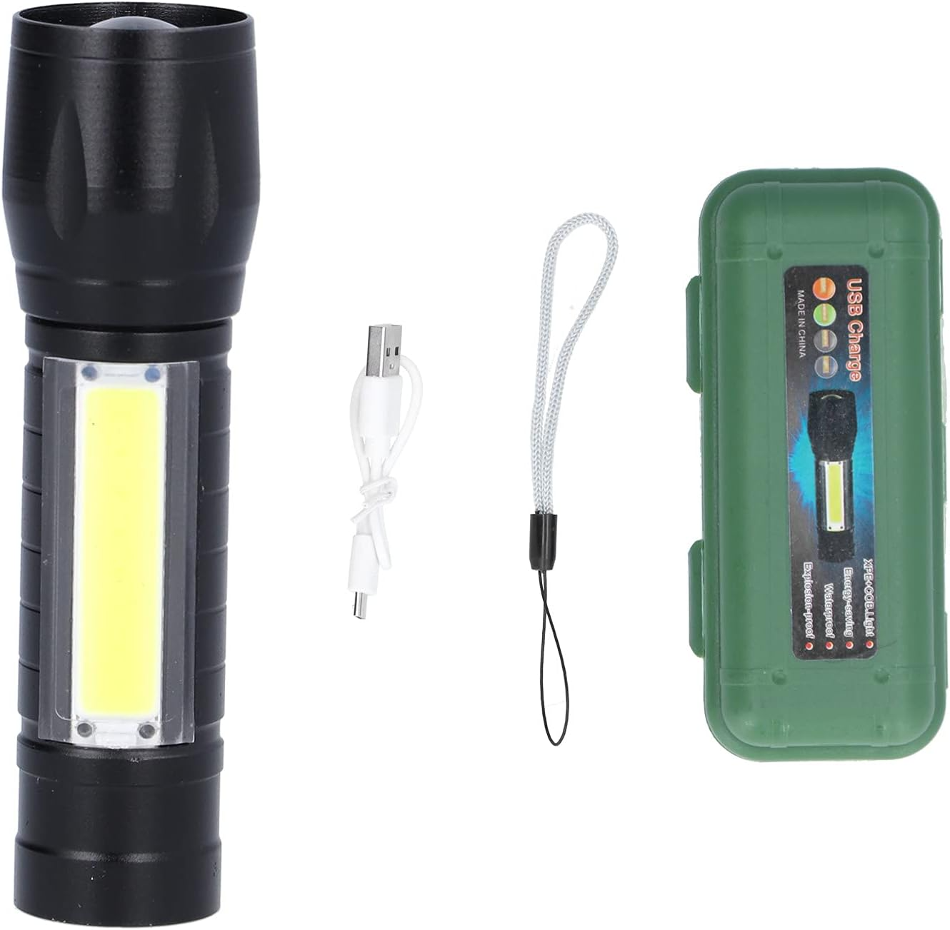 🚨 ¡Nunca Vuelvas a Quedarte a Oscuras! Descubre la Linterna LED Recargable Que Te Acompaña en Cualquier Situación