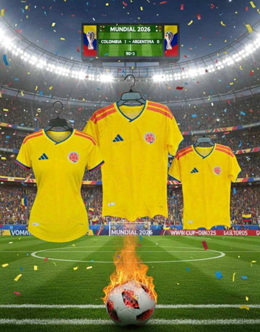 CAMISETA DE COLOMBIA ADIDAS – MUNDIAL 2026