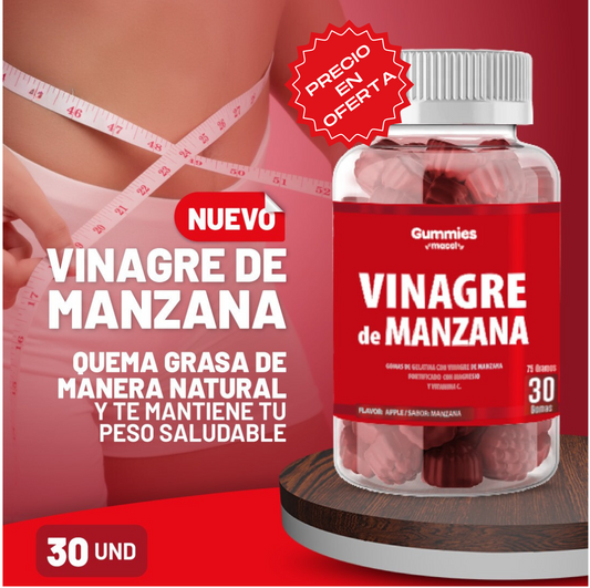 “Transforma tu cuerpo con el poder natural de las Gomitas de Vinagre de Manzana”
