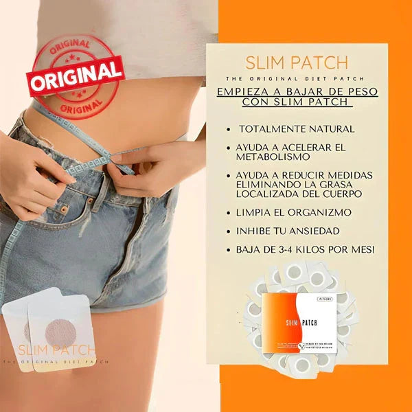 Parche Perder Peso 2x1 - “Tu aliado diario para apoyar tu rutina de control de peso”.
