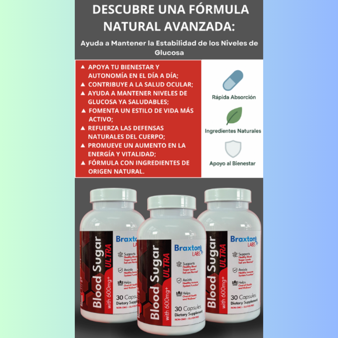 Blood Sugar Ultra - “Bienestar, control y energía… en su máxima expresión”