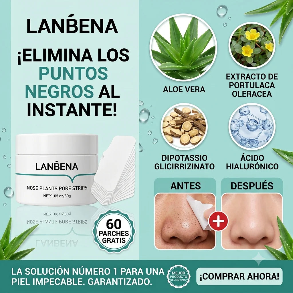 Lanbena Mscarilla ✨ Dile Adiós a los Puntos Negros.